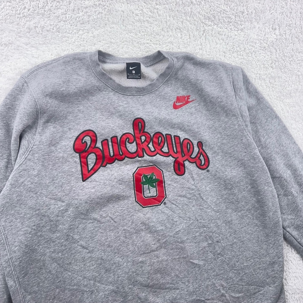 NIKE OHIO STATE BUCKEYES‎ CREWNECK SWEATSHIRT XL university osu